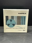 Ampex 291 1/4" 1200' 7" Reel Professional Audio Visual Recording Tape - Sealed. Fixed Price $15.95.