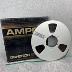 Ampex GM-2500 10.5" Metal Spool 1/4 Inch Unknown Used Tape From 1971. Fixed Price $79.99.