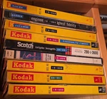 Lot Of 9 Kodak, Scotch, Triton, Sarkes Tarzian Reel-to-reel Recording Tape. Fixed Price $90.70.