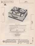 1962 Fujiya FL-77 Reel Tape Recorder Player Service Manual Photofact Fix. Fixed Price $8.99.