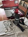 Porter Cable D-handle Heavy Duty Router 6912 With 6911 Base. Fixed Price $275.00.