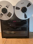 Akai GX-747 Dbx , Black Full Serviced + Nab Hub 10" 2 Metalic Reel Tape !. Fixed Price $3749.99.