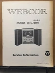 Oem Service Manual Webcor 2550 2650 Reel Tape Recorders Operating. Fixed Price $24.98.