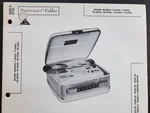 Revere T-2000 T-2200 TS-2005 TS-2025 TS-2205 TS-2225 Tape Recorder Photofact. Fixed Price $6.50.