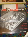 Magnecord Tape Recorder Amplfier Catalog Brochure PT6-A PT-6R PT7-CC PT7-A PT63J. Fixed Price $10.00.