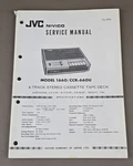 Jvc Nivico 1660/CCR-660U Track Stereo Cassette Tape Deck Service Manual D-3746. Fixed Price $54.95.