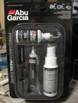 Abu Garcia Fishing Reel Maintenance Kit Lubrication Tools Degreaser Case. Fixed Price $40.28.