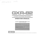 Akai GXR-82D Cassette Deck Owners Instruction Manual. Fixed Price $22.24.