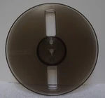 Ampex Smoked Gray Plastic 7" Inch Take-up Reel For 4-TRACK 3.75 Ips 7.5. Fixed Price $6.00.