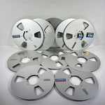 (lot Of 10) Ampex Metal Tape Reel 10.5" 1/4" Take Up. Fixed Price $119.99.