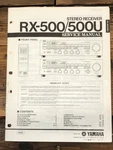 Yamaha RX-500U Receiver Service Manual *original*. Fixed Price $19.97.