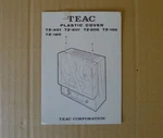 Teac Factory Dust Cover Fits TZ-120 TZ-150 TZ-205 TZ-401 TZ-601 Nos Original Box. Fixed Price $169.99.