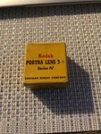 Kodak Series Iv 3+ Porta Lens Original Case, Box. Fixed Price $5.26.