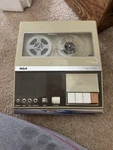 Vintage Rca Transitor Ac Tape Recorder Yls 16E With Microphone Original Box Mp. Fixed Price $200.00.