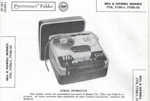 1958 Bell & Howell 770 775G Reel Photofact Service Repair Manual Tape. Fixed Price $11.04.