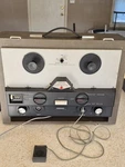 Vintage Sears Silvertone Full Stereo Reel Tape Player Recorder Works. Fixed Price $50.00.