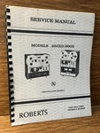 Original Roberts 650XD/800X Tape Deck Service Manual/schematic. Fixed Price $45.00.