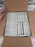 Ampex 291 Tape Reel Blank New Sealed 1/4" 600' - 5" Lot Of 32. Fixed Price $199.99.