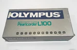 Vintage Olympus Pearlcorder L100 Microcassette Recorder Works No Cords One Tape. Fixed Price $157.25.