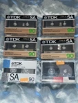 6 Tdk Sa 90 Type Ii High Position Audio Cassette Tapes & Maxell New. Fixed Price $49.95.