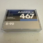 Vintage Audio Cassette Ampex 467 R-90 Very Rare From Usa Brand New * Sealed. Fixed Price $14.95.