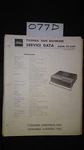 Toshiba GT-622P Service Manual Original Repair Book Tape Recorder. Fixed Price $35.00.