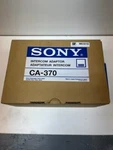 Sony Intercom Adapter Part Number CA-370 Brand New. Fixed Price $72.37.