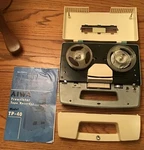 Vintage Aiwa Transistor Tape Recorder TP-40 Japan Original Packaging Manual. Fixed Price $39.99.