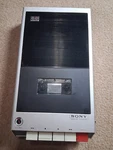 Vintage Sony TC-100 Portable Deck Cassette Tapecorder, Microphone & Cases. Fixed Price $119.99.
