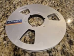 Empty 1" Metal Reel 10-1/2" (10.5" Nab Hub) Ampex Nice For Teac/akai/pioneer. Fixed Price $46.99.