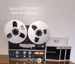 Revox B77 Stereo Tape Recorder 4 Tracks. Fixed Price $2900.00.