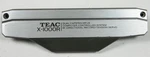 Teac X-1000R Reel To Tape Recorder Head Cover Clean. Fixed Price $29.50.