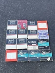 Lot 16 To 5" Tapes In Boxes Plastic Reels Take Up Scotch. Fixed Price $49.95.
