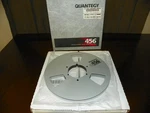 Quantegy 456 Precision Take Up 10" 1/2" - Empty Metal Tape Reel With Box. Fixed Price $65.00.
