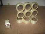 Rolls 3M Scotch 371 2" Clear Packaging Packing Shipping Tape. Fixed Price $51.99.