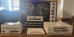 Dokorder 7060 Reel-to-reel 4-CHANNEL Recorder, Imperial Headset, Microphones. Fixed Price $500.00.