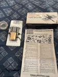 Vintage Robins Gibson Girl Stereo Tape Splicer TS4-S W/box & Instructions. Fixed Price $22.00.
