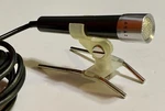 Vintage Akai ADM-8 Dynamic Wired Mono Microphone W/ Stand Made Japan Tested. Fixed Price $36.45.