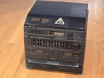 Ge 11-6027A Am Fm Dual Cassette Deck Stereo Integrated Audio Works No Spkrs. Fixed Price $49.99.