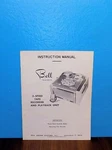 Original Bell RT-75 3-SPEED Tape Recorder & Playback Unit Instruction Manual. Fixed Price $10.95.