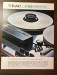 Teac A-7030U Stereo Tape Deck Sales Brochure Specification Sheet. Fixed Price $15.50.