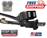 Reel To Power Cord Commercial Grade Cable Replacement Teac Akai Pioneer 6'. Fixed Price $13.99.