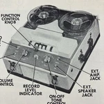 1955 Pentron Recorder CT-1 Wire Schematic Repair Manual Sam Photofact. Fixed Price $9.99.