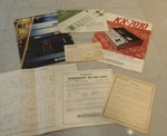 Kenwood KX-7010 Amfm Stereo Cassette Deck Brochures Manuals Schematics And More!. Fixed Price $19.50.
