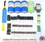 Studer A807 Tape Recorder Essential Capacitor Upgrade Overhaul Kit. Fixed Price $452.31.