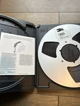 986 (966) 3M Audio Mastering Tape 1/4IN X 2500FT Silver Metal Reel Clam Shell. Fixed Price $63.15.