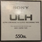 Sony ULH-7-370BL Tape, Lp, 7" Large Hub Reel, 1200 Ft New Nos. Fixed Price $13.95.
