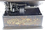 Antique Original 1900'S Edison Home Phonograph W/ Wood Carrying Case. Fixed Price $349.00.