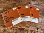 Used Scotch 176 Audio Recording Tape, 1/4" X 1200' 3M Reel-to-reel. Fixed Price $6.99.