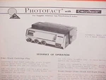1971 Automatic Car 4/8-TRACK Stereo Tape Player Service Manual Model CFE-8001. Fixed Price $20.99.